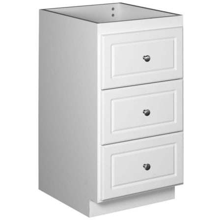 A large image of the Strasser Ultraline-18-3-Cabinet Satin White