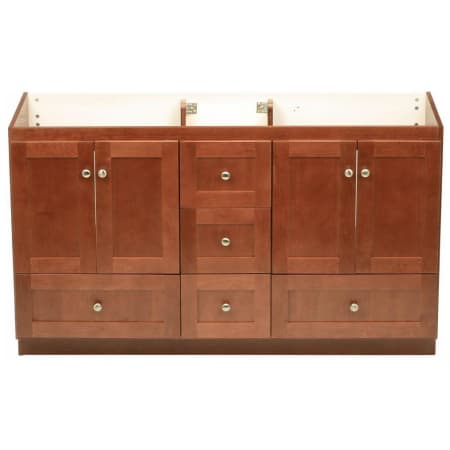 A large image of the Strasser Shaker-60-5-Vanity Medium Alder