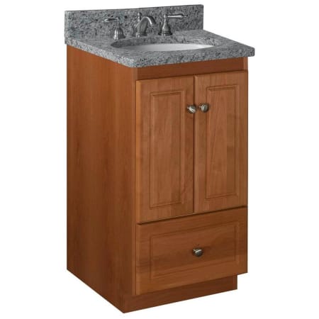 A large image of the Strasser Ultraline-18-1-Vanity Medium Alder