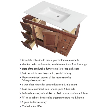 A large image of the Strasser Slab-18-1-Vanity Alternate View