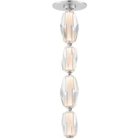 A large image of the Studio M SM24862 Polished Chrome / Beveled Crystal