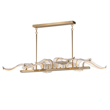 A large image of the Studio M SM23819 Gold / Beveled Crystal