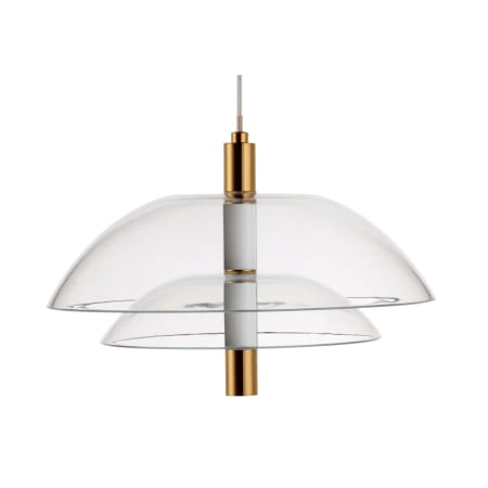 A large image of the Studio M SM24701 French Gold / Clear