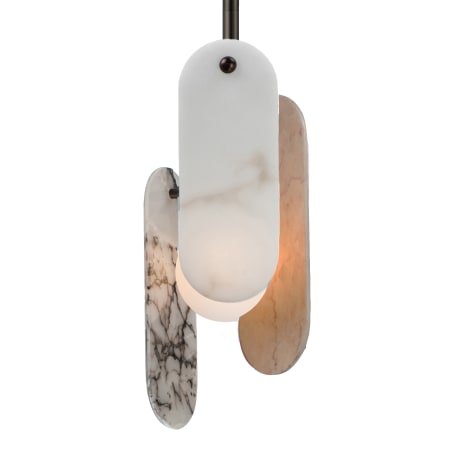 A large image of the Studio M SM24811 Brushed Bronze / Various Stone