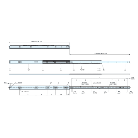 A large image of the Sugatsune ESR-DC4513-20 Alternate Image