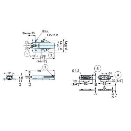 A large image of the Sugatsune MLC-100 Alternate Image