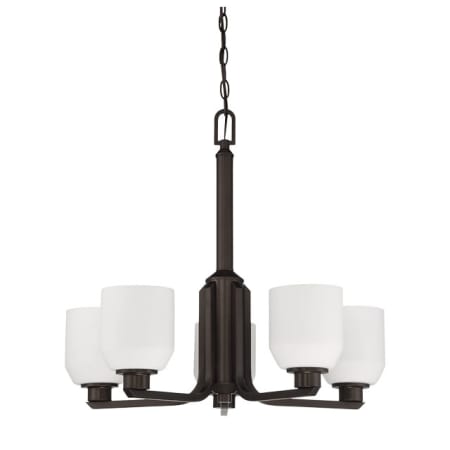 Sunset Lighting F19025-64 Provincial Bronze Quartz 5 Light 24-1/8" Wide