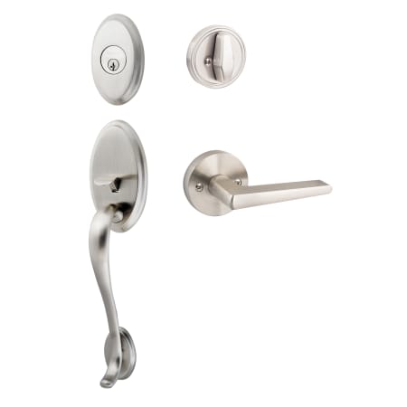 A large image of the Sure-Loc AN507-BS-RD Satin Nickel