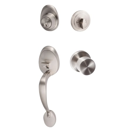 A large image of the Sure-Loc AT507-BG-RD Satin Nickel