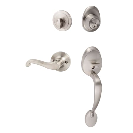 A large image of the Sure-Loc AT507-SG LH Satin Nickel