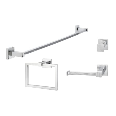 A large image of the Sure-Loc VR-SET-PH1 Polished Chrome