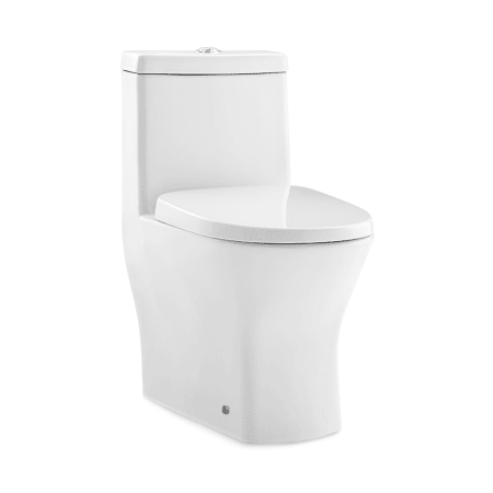 Swiss Madison Sublime II One-Piece Round Toilet Dual-Flush 1.1/1.6 GPF, Matte Black