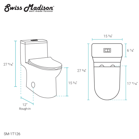 A large image of the Swiss Madison SM-1T126 Specifications