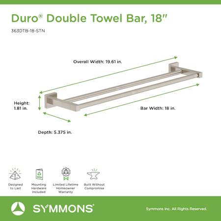 A large image of the Symmons 363DTB-18 Alternate Image