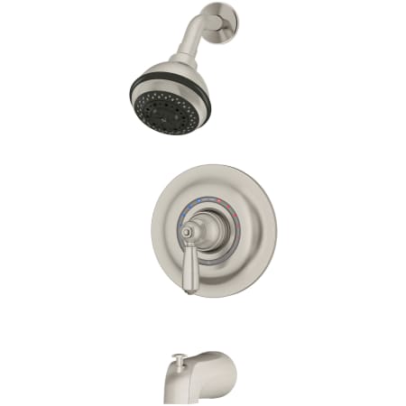 A large image of the Symmons 4702-1.5-TRM Satin Nickel