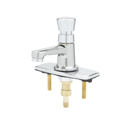 A large image of the T and S Brass B-0712-4DP Chrome