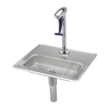 A large image of the T and S Brass B-1230-12 Chrome