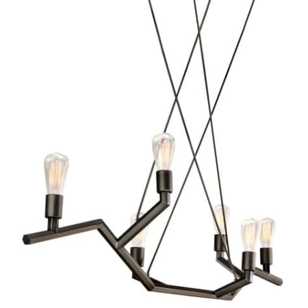 A large image of the Tech Lighting 700LSAKMB48B Antique Bronze