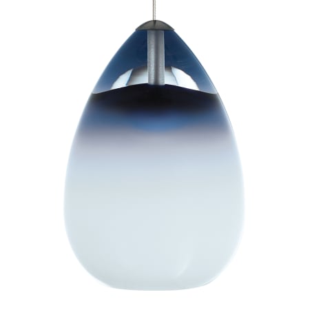 A large image of the Tech Lighting 700MPALIU Blue with Antique Bronze finish