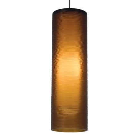 A large image of the Tech Lighting 700MPBRGA Amber with Antique Bronze finish