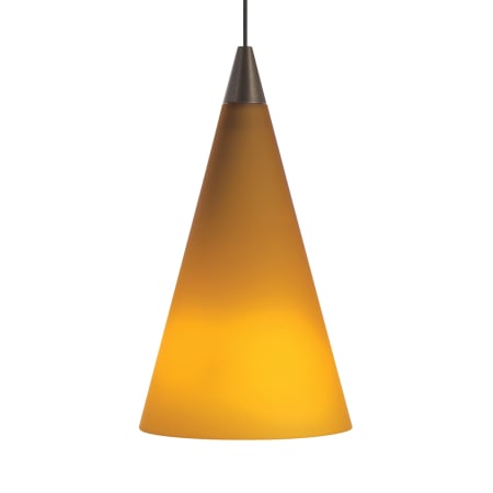 A large image of the Tech Lighting 700MPCONA Amber with Antique Bronze finish