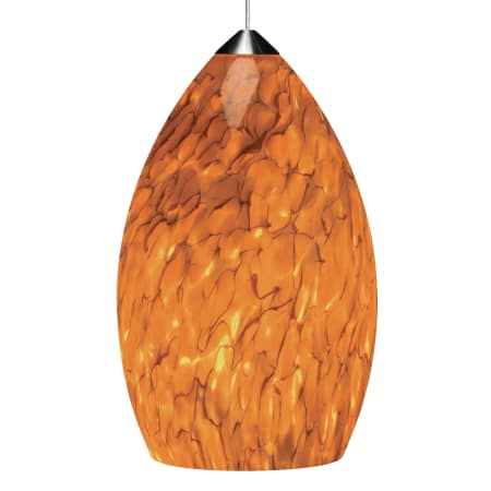 A large image of the Tech Lighting 700MPFIRYA Amber with Antique Bronze finish