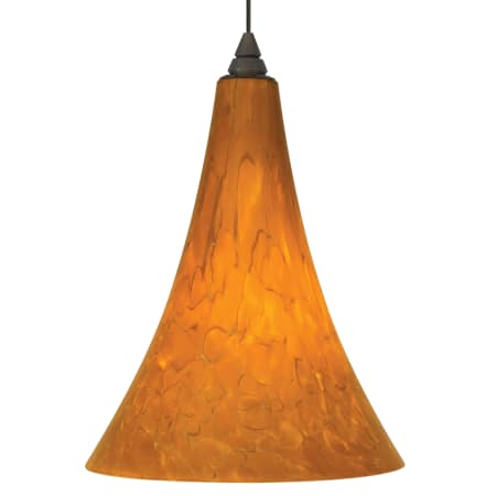 A large image of the Tech Lighting 700MPMLPA Amber with Antique Bronze finish