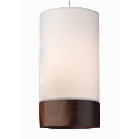 Tech Lighting 700mptpowwc Leds830 Chrome Topo 1 Light Monopoint Pendant Led And Color Temperature 3000k With Fabric Wood Shade Lightingdirect Com - Soraa Led Bi Pin Replacement Pendant Module