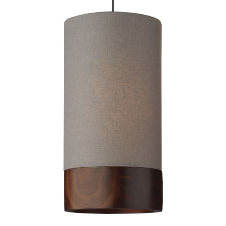 Tech Lighting 700mptpoywz Grey Walnut With Antique Bronze Finish Topo 1 Light Monopoint Pendant Fabric And Wood Shade Lightingshowplace Com - Soraa Led Bi Pin Replacement Pendant Module