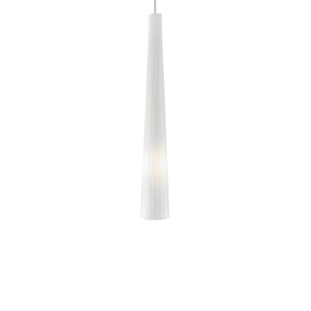 A large image of the Tech Lighting 700MPZENLW White with Antique Bronze finish
