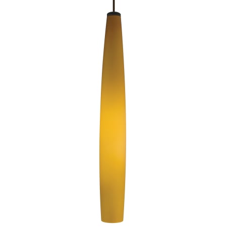 A large image of the Tech Lighting 700TDFINPLA-CF Amber with Antique Bronze finish