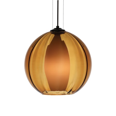 A large image of the Tech Lighting 700TDIWOPA-CF Amber with Antique Bronze finish