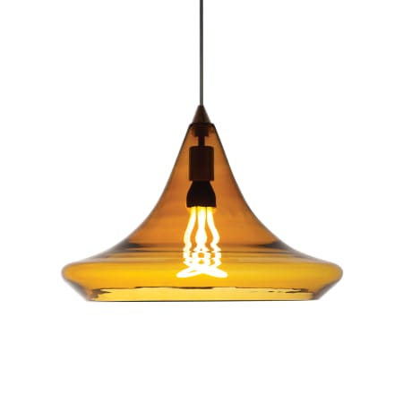 A large image of the Tech Lighting 700TDMALPA Amber with Antique Bronze finish
