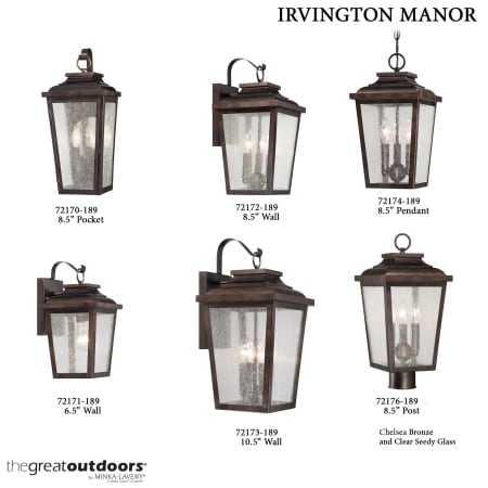 A large image of the The Great Outdoors 72178 Irvington Manor Collection