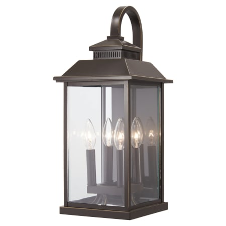 The Great Outdoors 72592-143C A large image of the The Great Outdoors 72592-143C Oil Rubbed Bronze / Gold