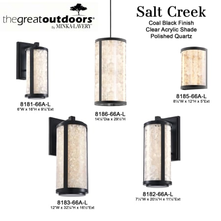 A large image of the The Great Outdoors 8186-L Salt Creek Collection