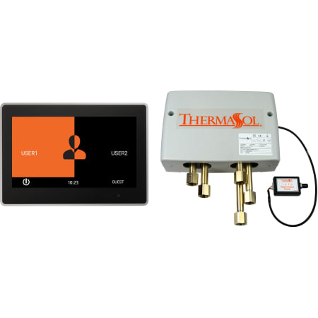 A large image of the ThermaSol DSPU-TT10 Polished Chrome