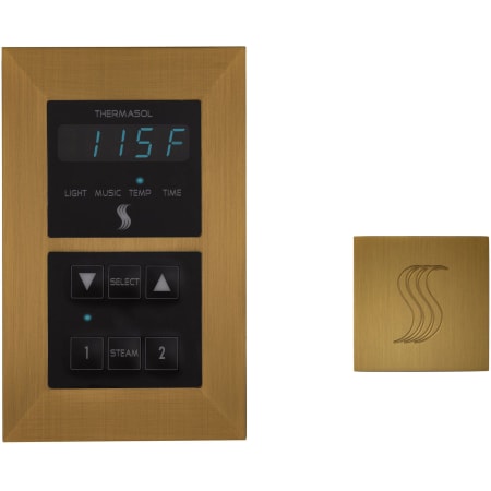 A large image of the ThermaSol SEMR-SVSQ Antique Brass