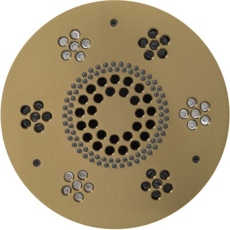 A large image of the ThermaSol SLSRRD Satin Brass
