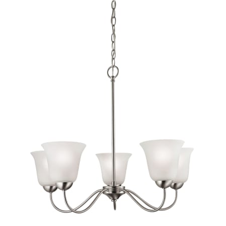A large image of the Thomas Lighting 1205CH Brushed Nickel