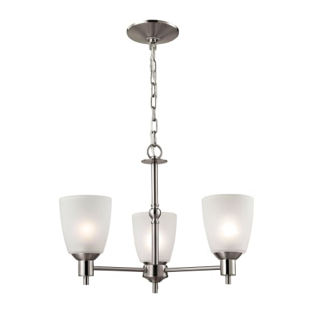 A large image of the Thomas Lighting 1303CH Brushed Nickel
