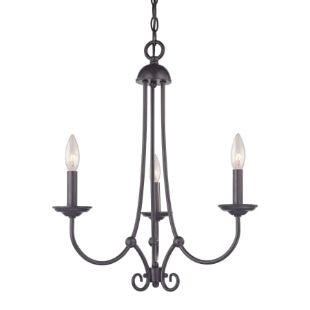 A large image of the Thomas Lighting 1503CH Oil Rubbed Bronze