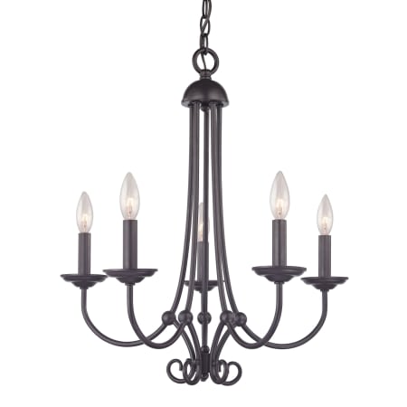 A large image of the Thomas Lighting 1505CH Oil Rubbed Bronze