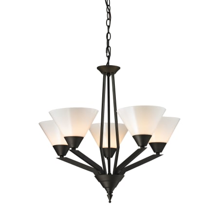 A large image of the Thomas Lighting 2455CH Oil Rubbed Bronze
