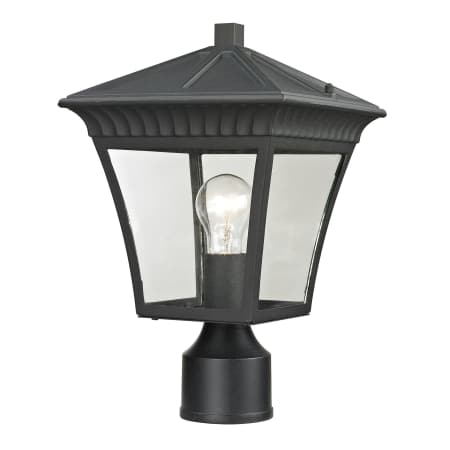 A large image of the Thomas Lighting 8411EP Matte Textured Black