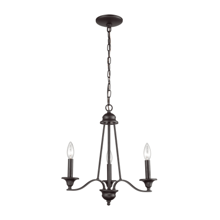 A large image of the Thomas Lighting CN110321 Oil Rubbed Bronze