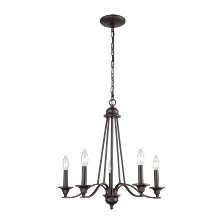 A large image of the Thomas Lighting CN110521 Oil Rubbed Bronze