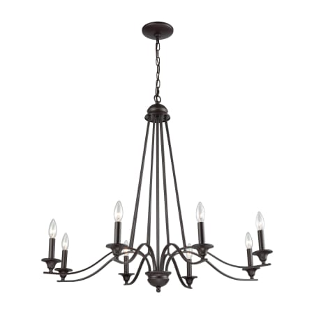A large image of the Thomas Lighting CN110821 Oil Rubbed Bronze
