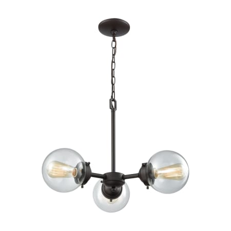 A large image of the Thomas Lighting CN129321 Oil Rubbed Bronze