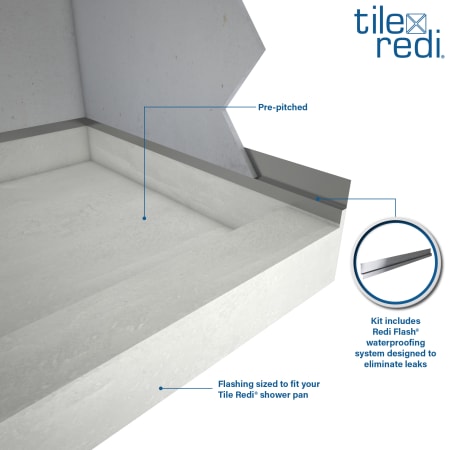 A large image of the Tile Redi P3048C-RB30-KIT Alternate Image